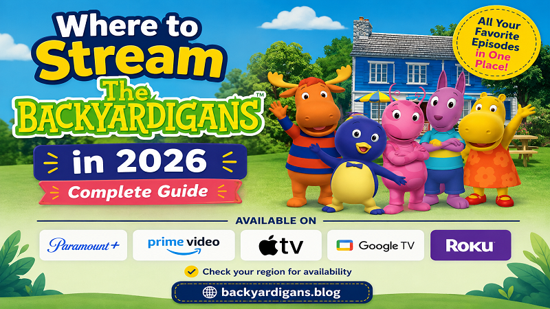 Where to Stream The Backyardigans in 2026 :Complete Guide